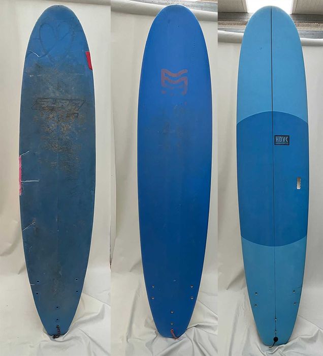 Softboards de diversas marcas e tamanhos a partir de 50 euros