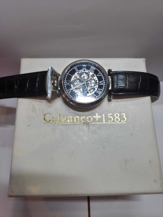Calvaneo 1583 Caliber Steel Squelette – Relógio Automático