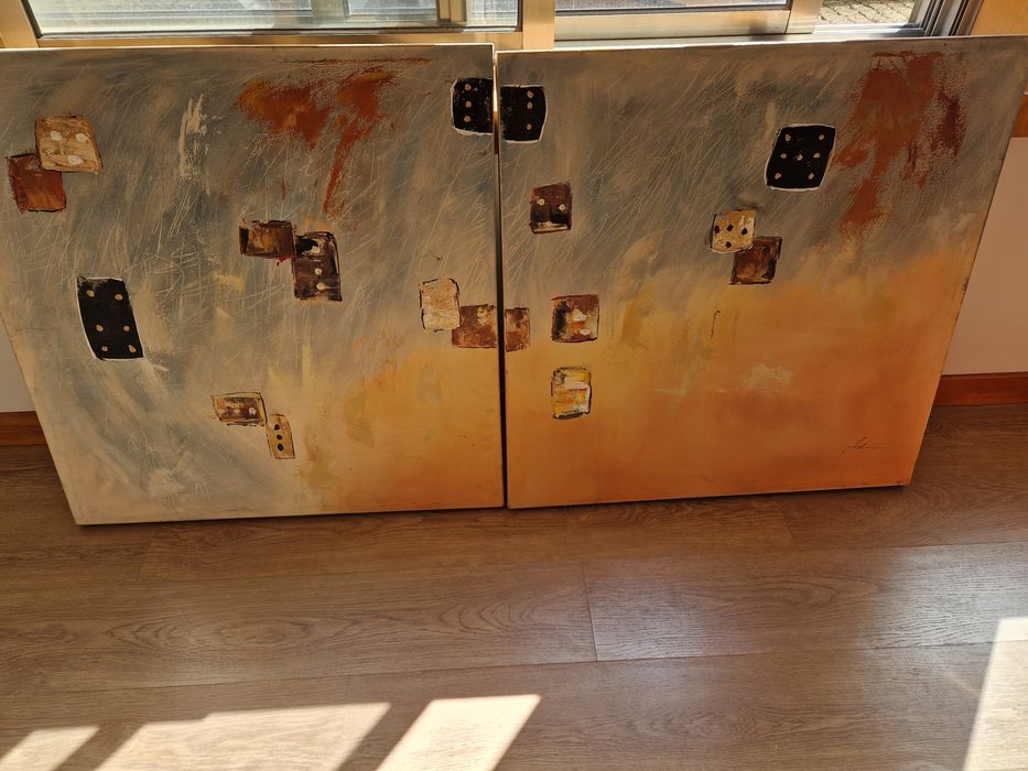 Conjunto de 2 quadros