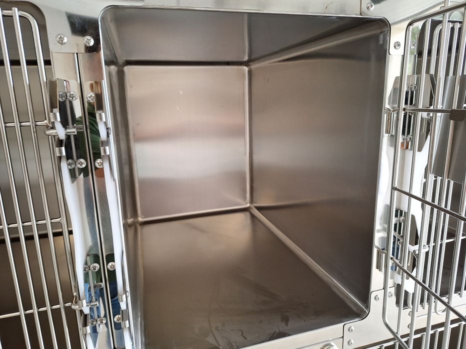 Módulo de 5 jaulas para clinica veterinaria