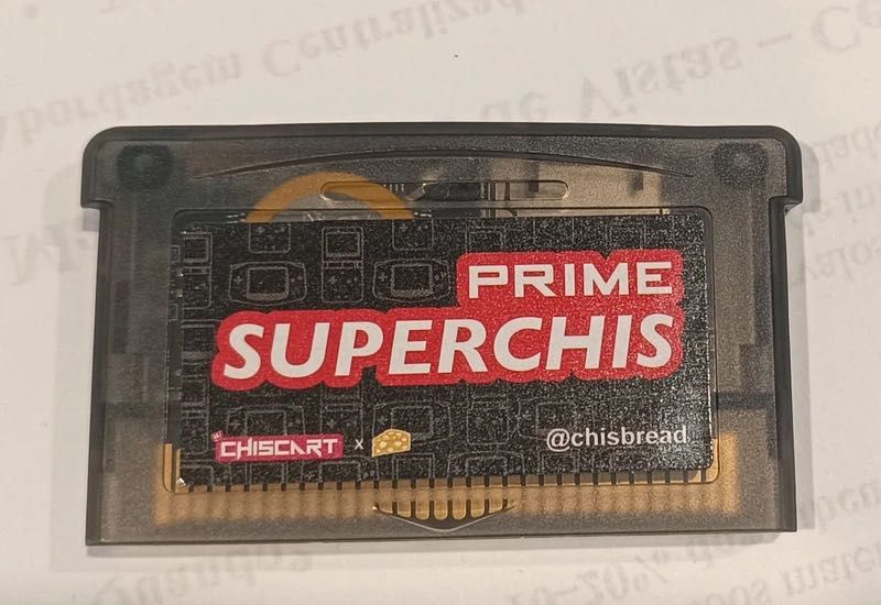 Cartucho SuperChis (SuperFW) - Corre Jogos Game Boy Advance (GBA)