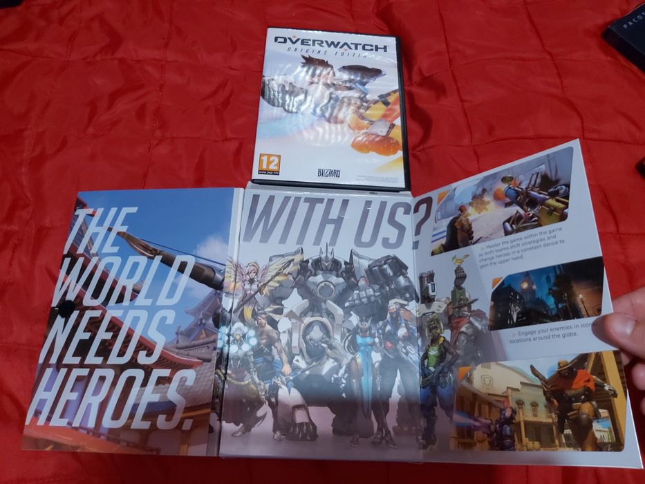 jogo OVERWATCH para PC colecionador