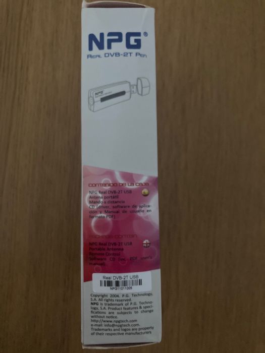 NPG -Real HDTV Nano; Portugues