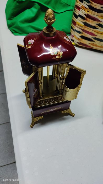 Cigarreira caixa de música vintage