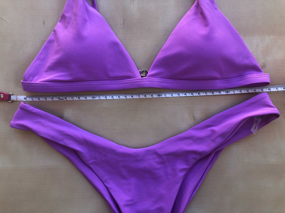 Conjunto de biquini novo roxo 38