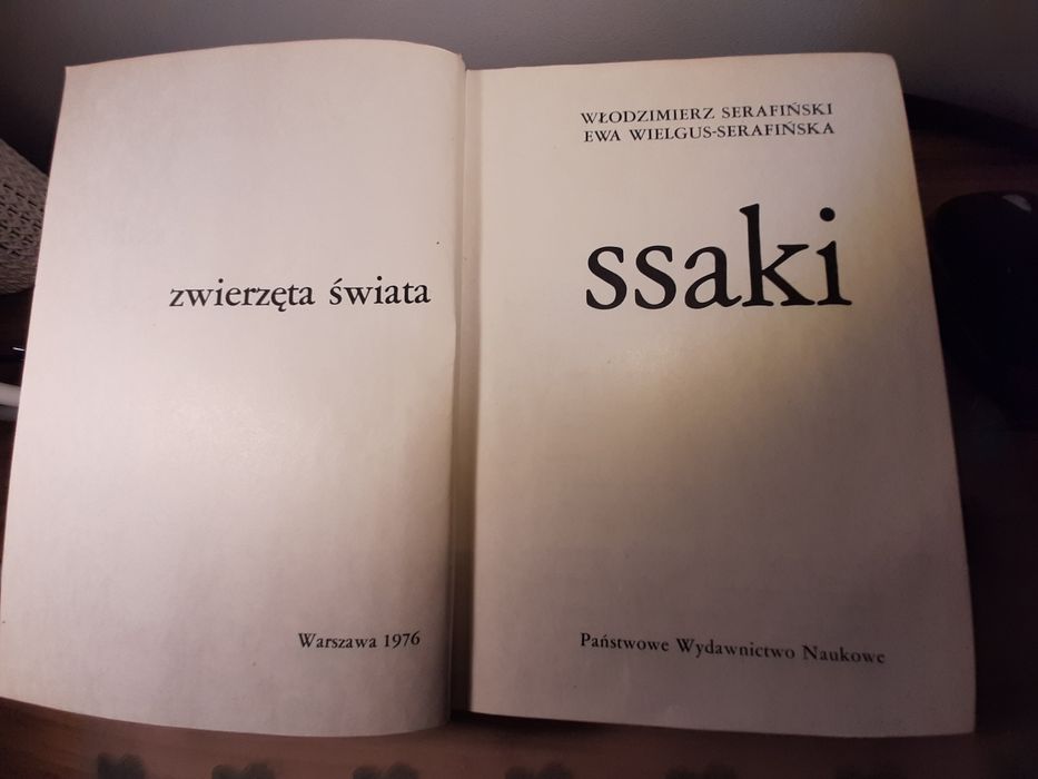 "Ssaki " Włodzimierz Serafiński, Ewa Wielgus- Serafińska