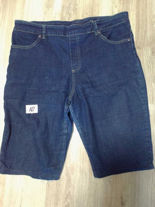 Шорты джинсовые, плащевка