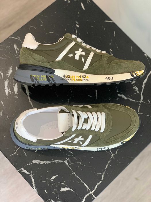 端渓 Кросівки Premiata Landeck 6403 Green: 7 790 грн. - Кроссовки для