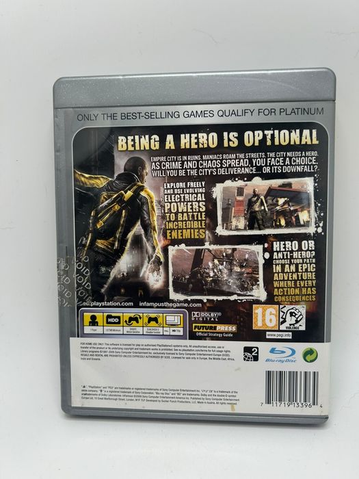 Infamous 3xA Ps3 nr 4601