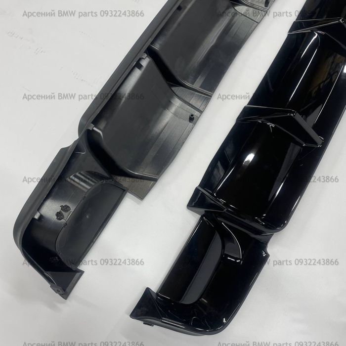 Губа диффузор bmw e39 е39 спліттер дифузор юбка м пакет накладка