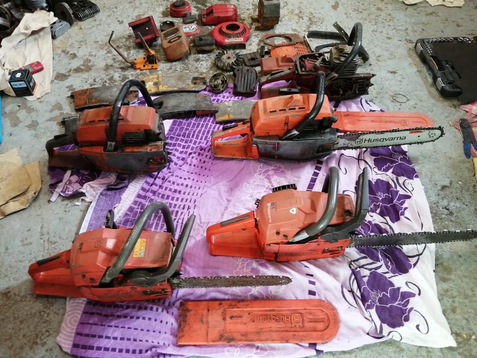 Husqvarna 51 dolpima PS 180, PS 290 części, całość