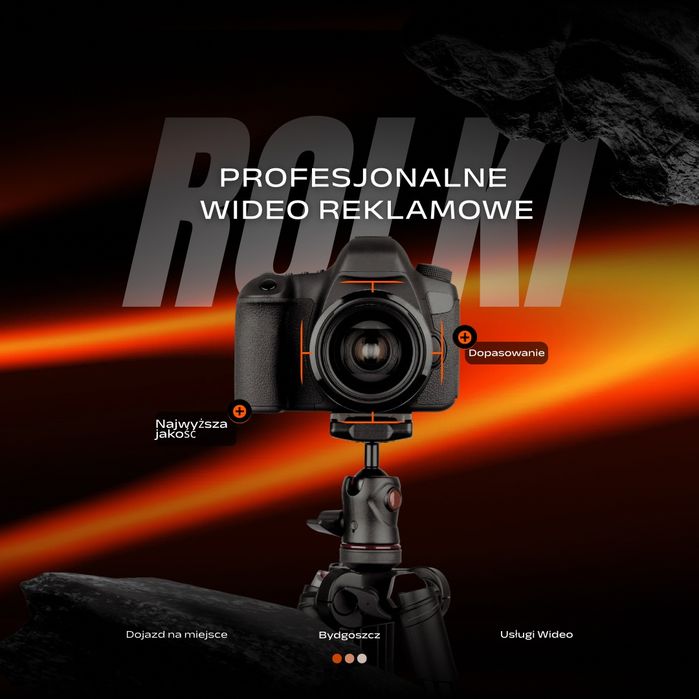 Rolki Wideo Montaż Nagranie Bydgoszcz Reklama Firmy Online Marketing Biznes Profesjonalne Social Media Content