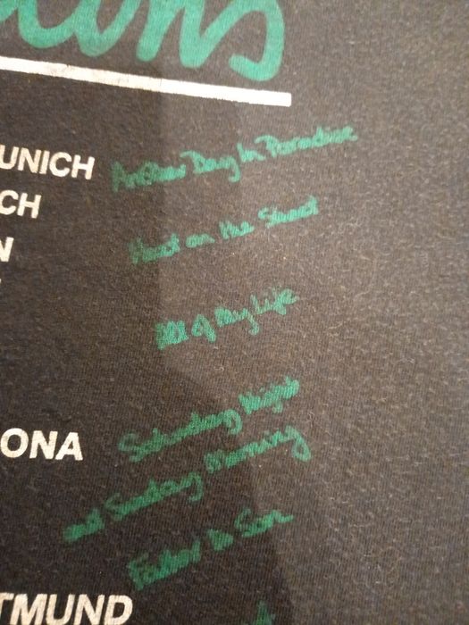 Koszulka koncertowa oryginalna Phil Collins