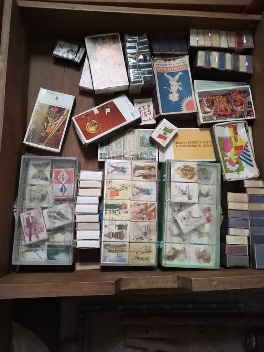 Carteiras de fósforos antigas