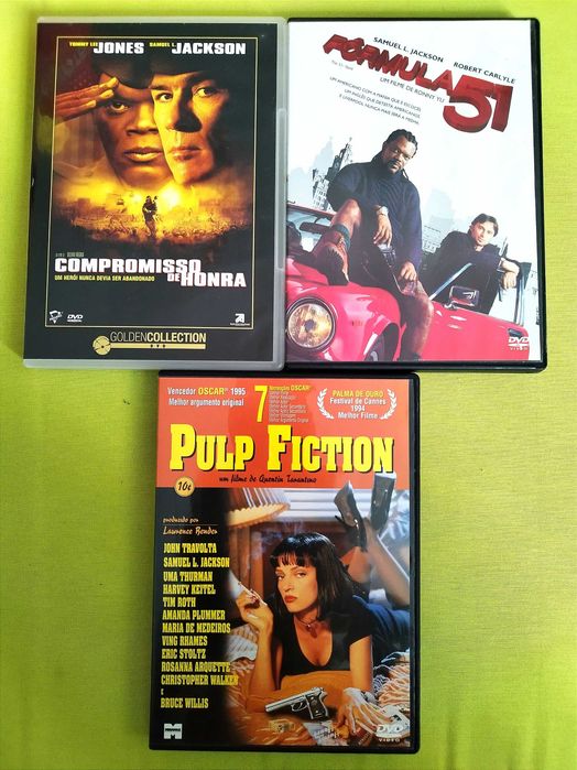 Lote DVDs Espcial Pack "Samuel L. Jackson"
