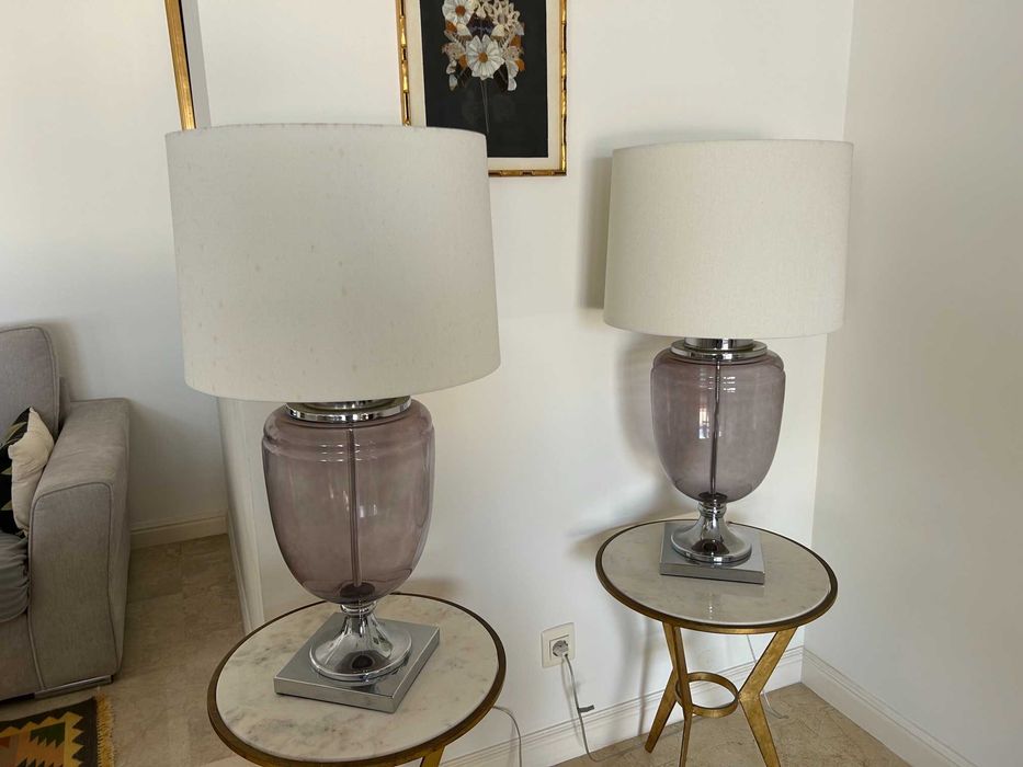 Abajures de mesa para sala de estar