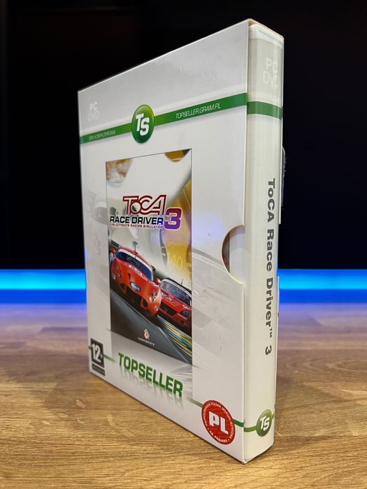 ToCA Race Driver 3 (PC PL 2005) slipcase BOX polskie wydanie TopSeller