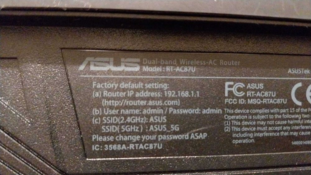 Router ASUS RT-A87U Gigabit