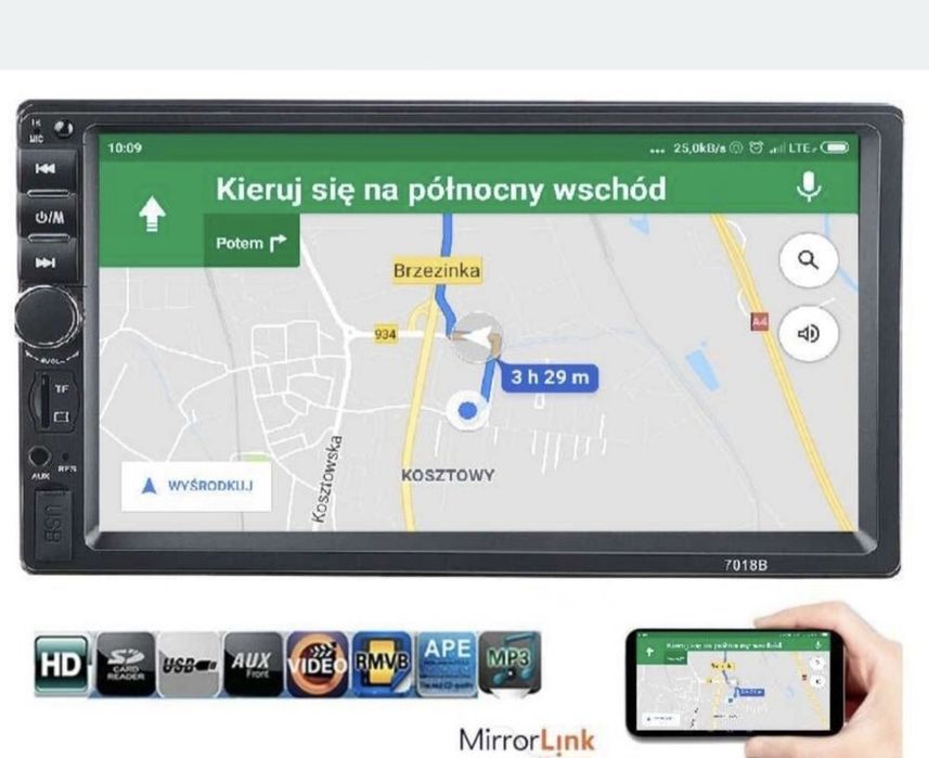 Radio 7 cali dotykowe