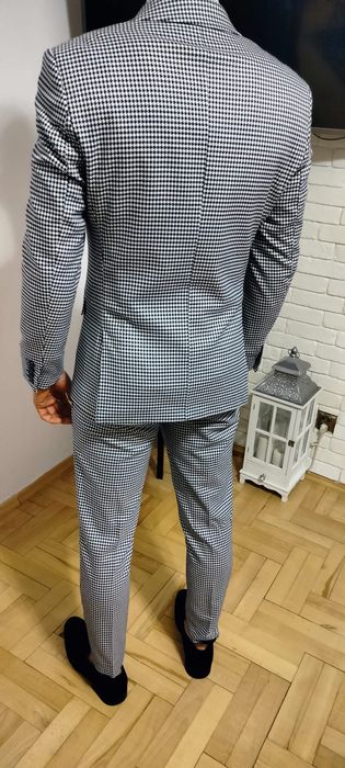 Garnitur Męski Pepitka