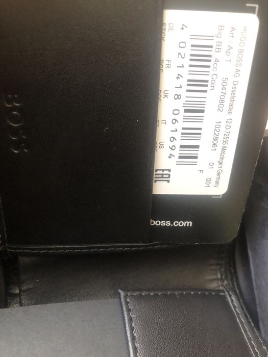 Portfel Hugo Boss - Nowy