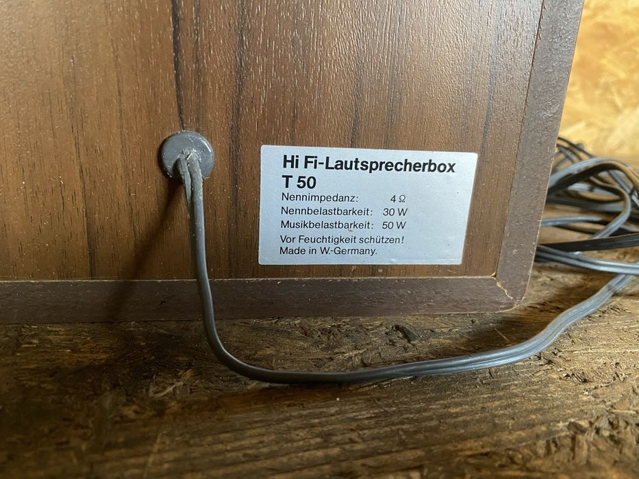 Głośniki HiFi Lautsprecherbox T50 Swarzędz • OLX.pl