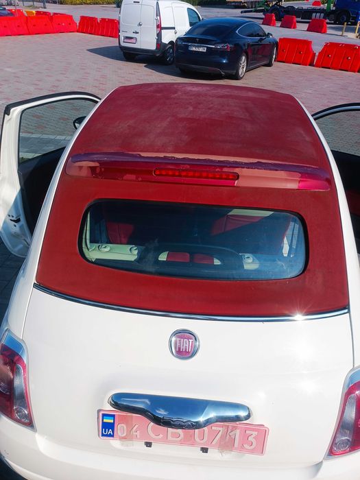 Fiat 500c  2012 р. 1.4 бензин.. Автомат.