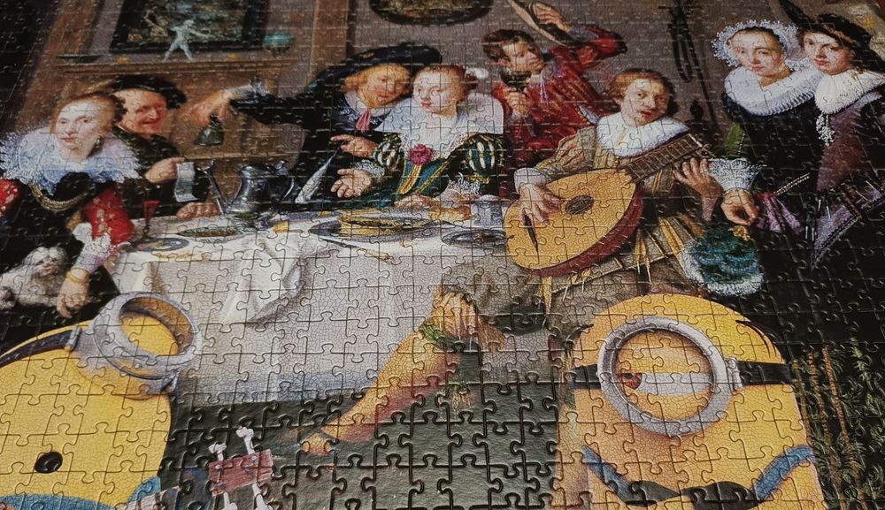 Puzzle 1000 Minionki