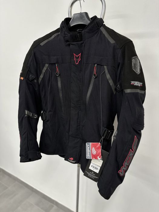 Kurtka motocyklowa turystyczna WOLF GT-S Titanium rozmiary 52-58, D3O!