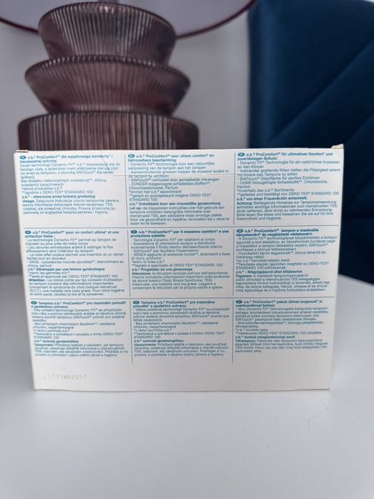 Tampony o.b. super ultimate comfort 54 sztuki nowe