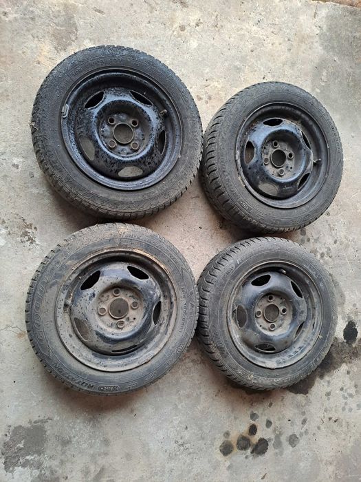 Opony z felgami 165/65/R13 vw LUPO