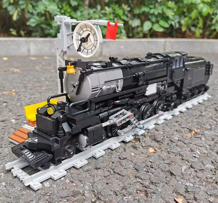 Конструктор паровоз 1в1 Lego 59004 поезд Лего 1186 деталей