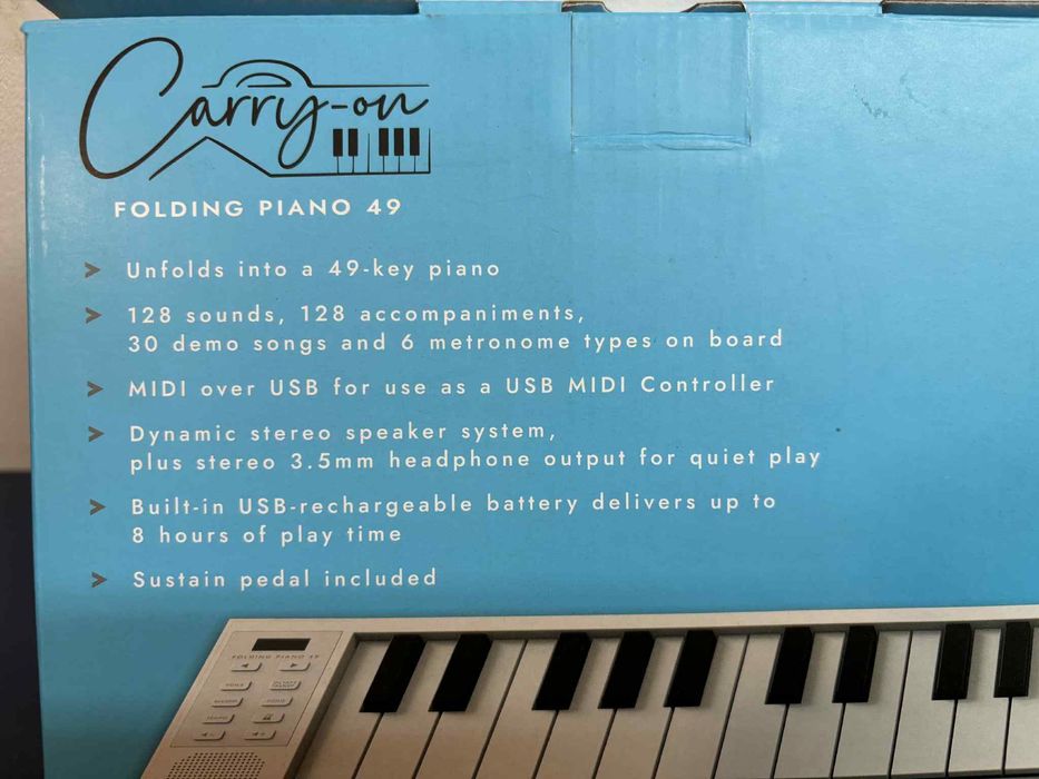 Piano portátil carry on