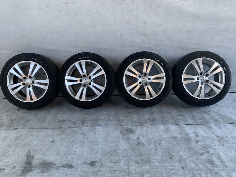 Диски Renault Megane3 Scenic3 титани з резиной 205/55r/17 колеса в зборі