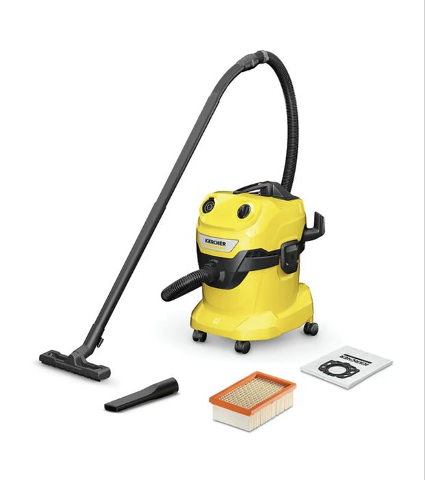 Оренда будівельного пилососа Керхер промисловий порохотяг Karcher WD 4