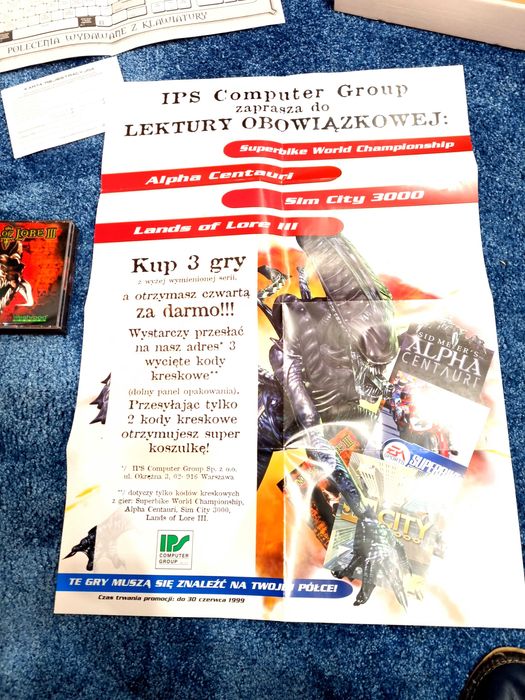 Land of Lore III 3 - Big Box - PC PL