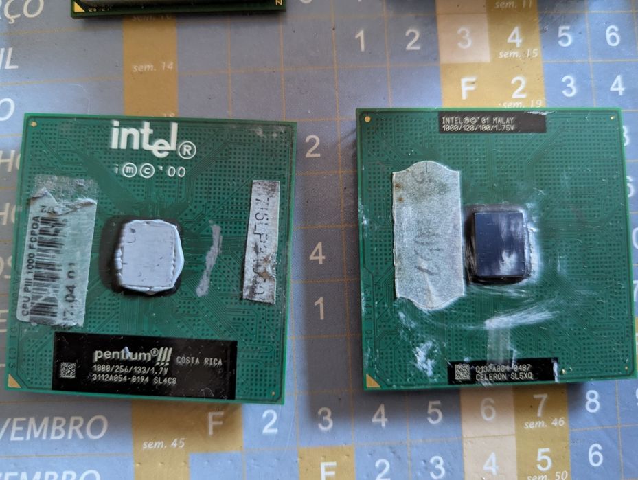 Vendo processadores antigos