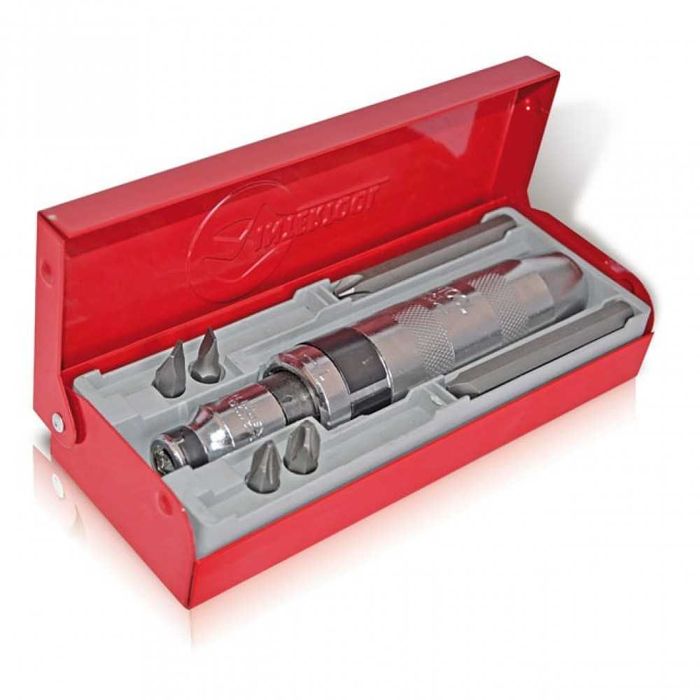Викрутка ударна з комплектом насадок 6шт INTERTOOL HT-0431 АКЦІЯ