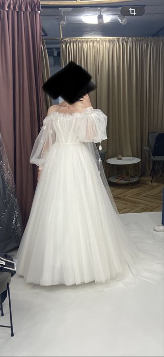 Весільна сукня фатінова