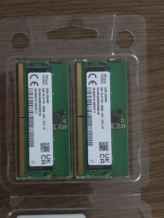 Pamięć RAM Sk Hynix 2x8gb 4800Mhz