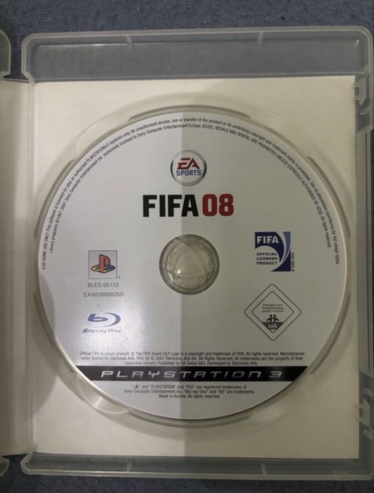 Jogo FIFA 08 para PS3