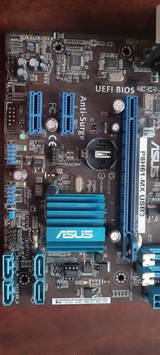 Материнська плата s 1155, P8H61-MX usb3