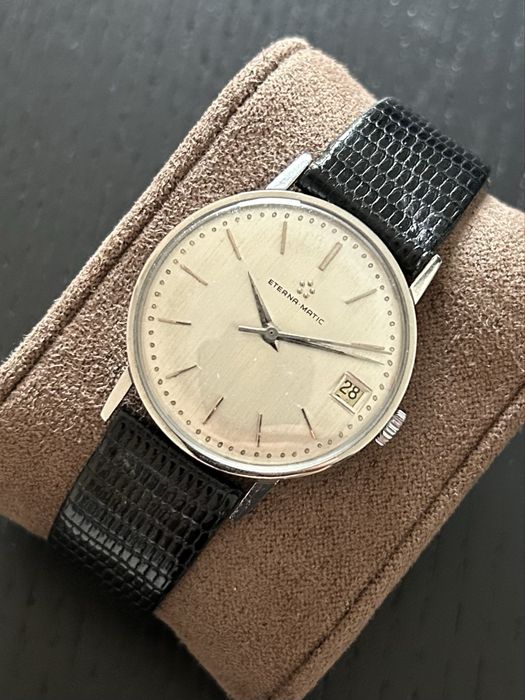 Eterna Matic Centenaire - szwajcarski automat vintage lata 50/60
