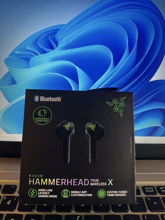 Навушники бездротові Razer Hammerhead True Wireless X