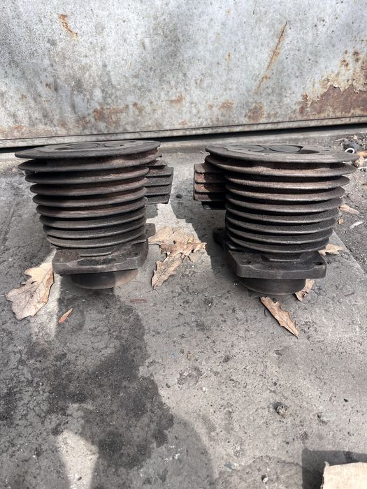 Поршневая К750 цилиндры 2 ремонт с поршнями и кольцами