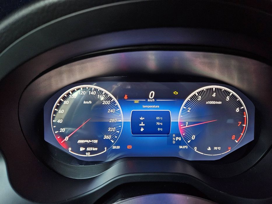 Quadrante Digital Mercedes CLA/GLA/Classe A (Novo)