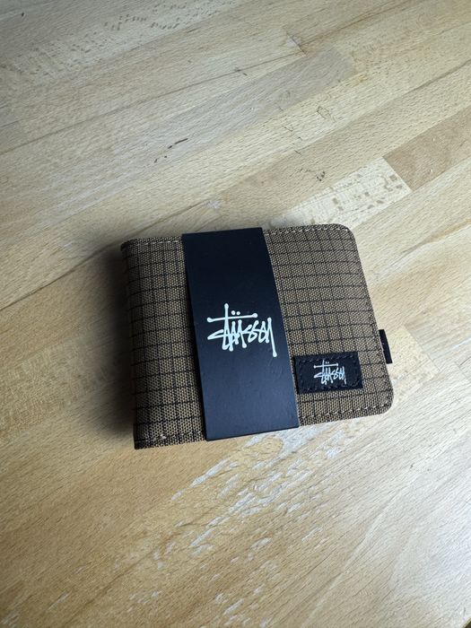 Portfel stussy y2k swag biezowy