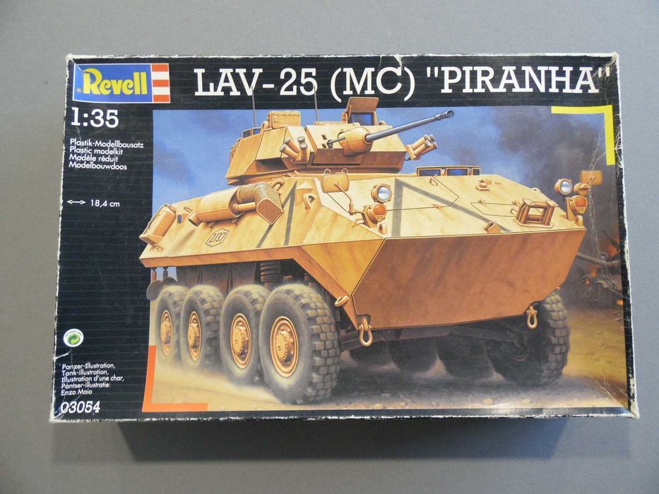Kit Montagem Lav-25 MC "Piranha" 1/35 Revell
