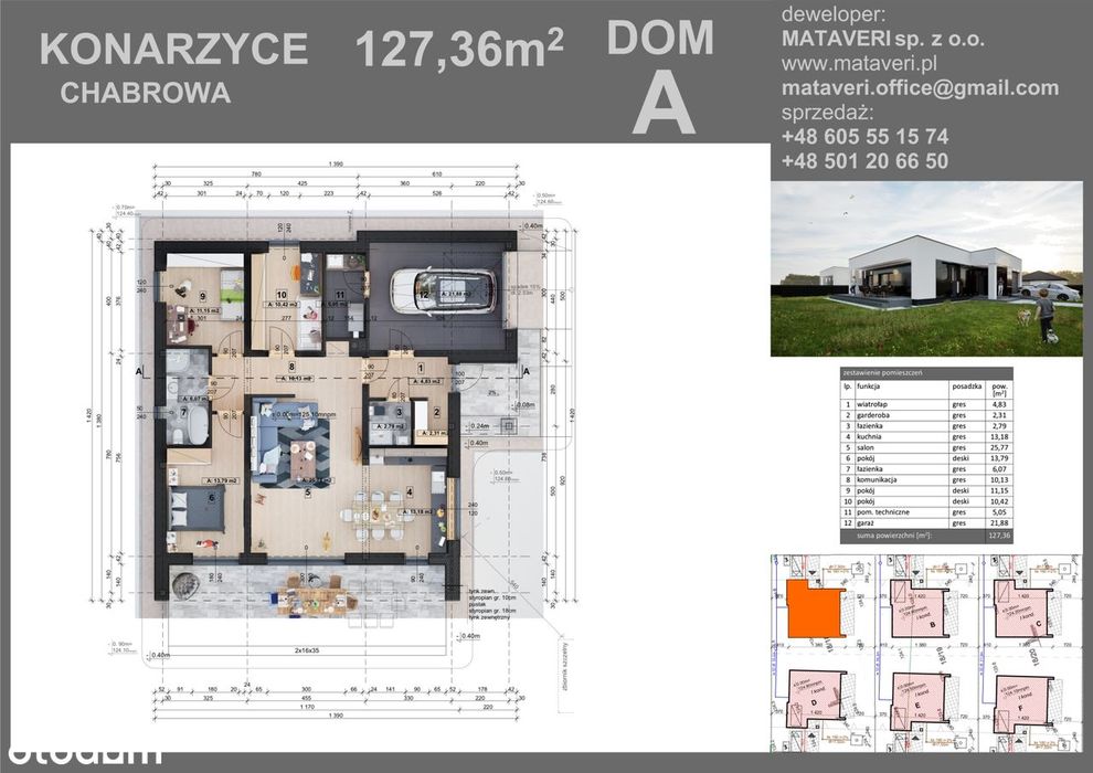 Zamieszkaj Przy Chabrowej - Kameralne Domy Pod Łomżą - Budynek "A"