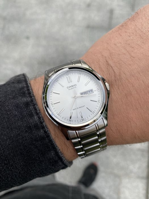 Оригінальний чоловічий годинник Casio, часи Касіо з гарантією!